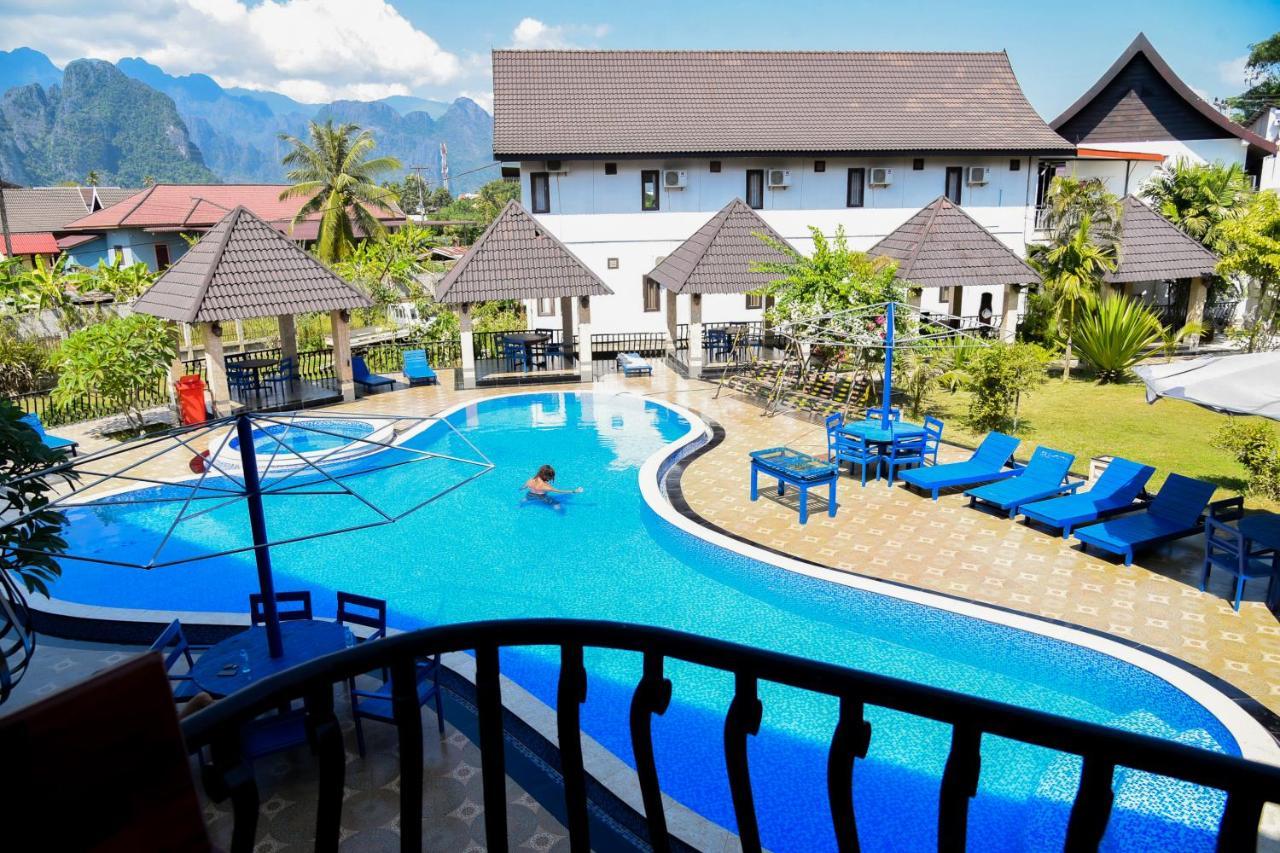 Vang Vieng Diamond Resort Exterior foto