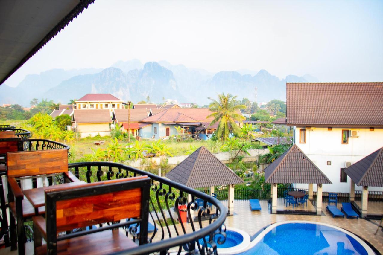 Vang Vieng Diamond Resort Exterior foto