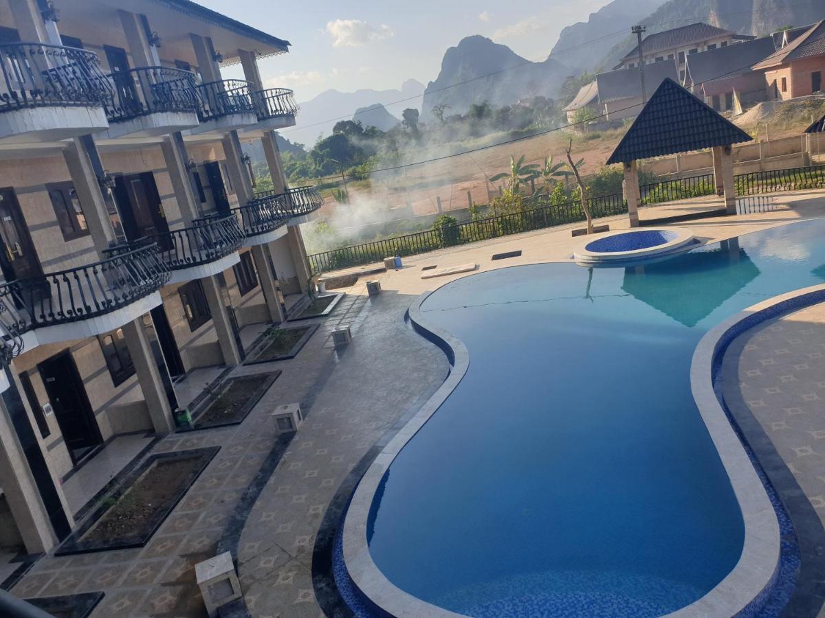 Vang Vieng Diamond Resort Exterior foto