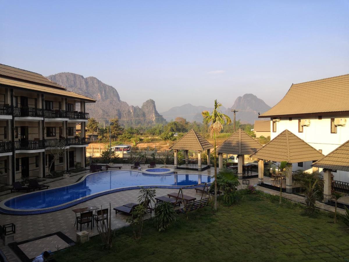 Vang Vieng Diamond Resort Exterior foto